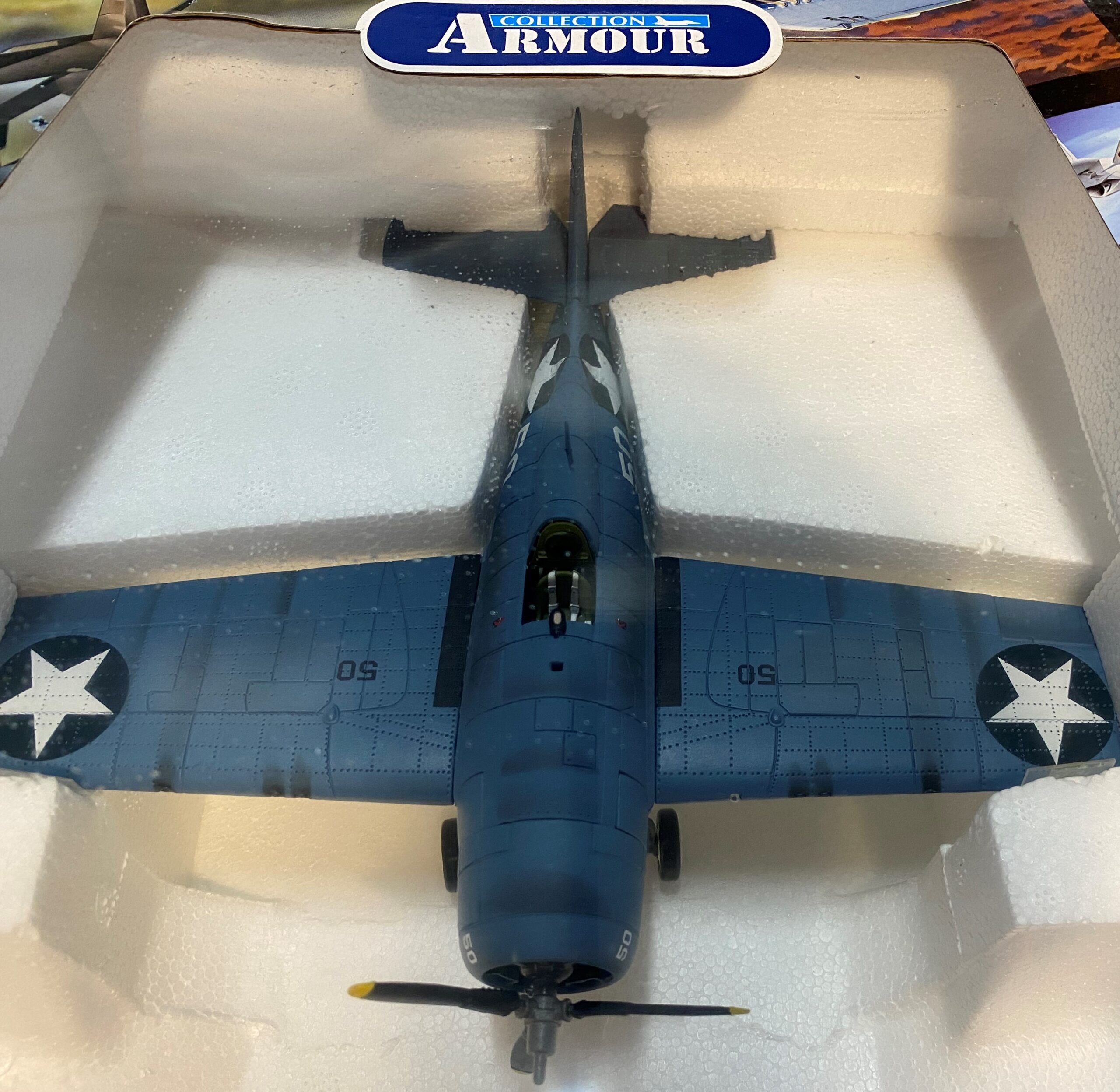 Franklin Mint Grumman F4F Wildcat Joe Foss's 1:48 #730 - Big