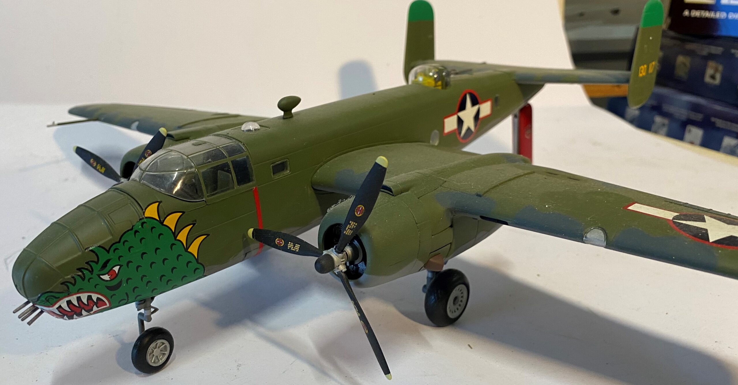Franklin Mint B25 Mitchell 1:48 #747 - Big Bill's Die Cast