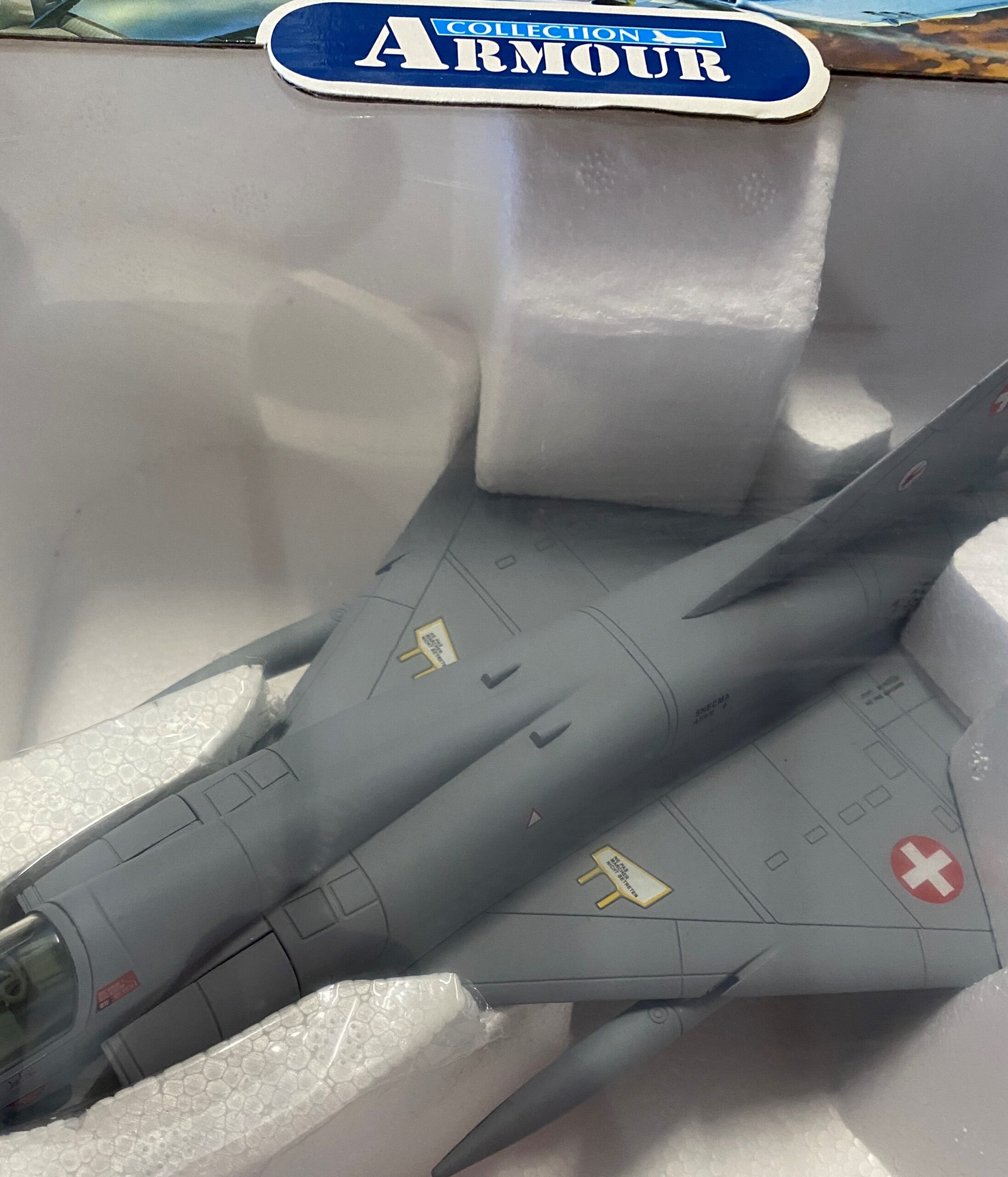 Franklin Mint Mirage III Swiss 1:48 #FM41 - Big Bill's Die Cast
