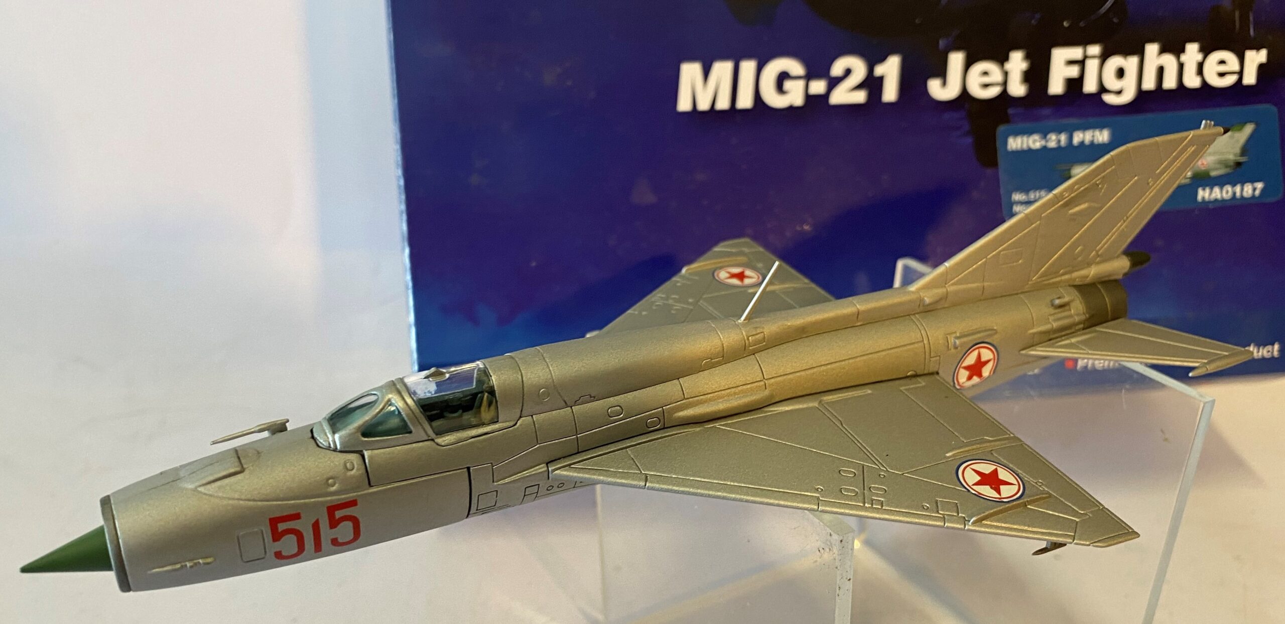 Hobby Master Mig.21 (North Korea) #0187 1:72 hm59 - Big Bill's Die