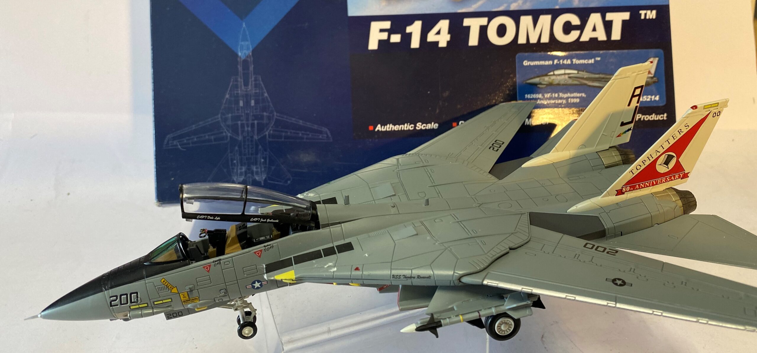 F-14D Tomcat 1:72 Diecast Model - Hobby Master HM-HA5202