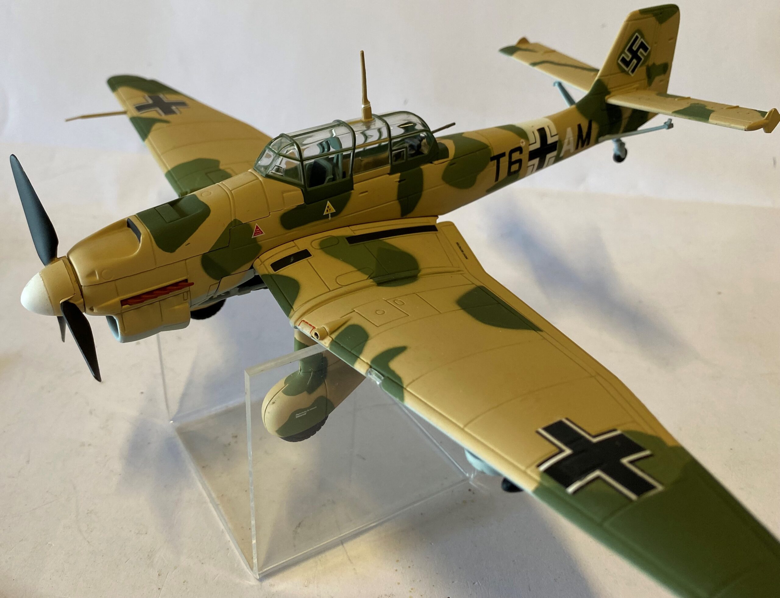 Franklin Mint Ju87 Stuka 148 (NO BOX) fm47 Big Bill's Die Cast