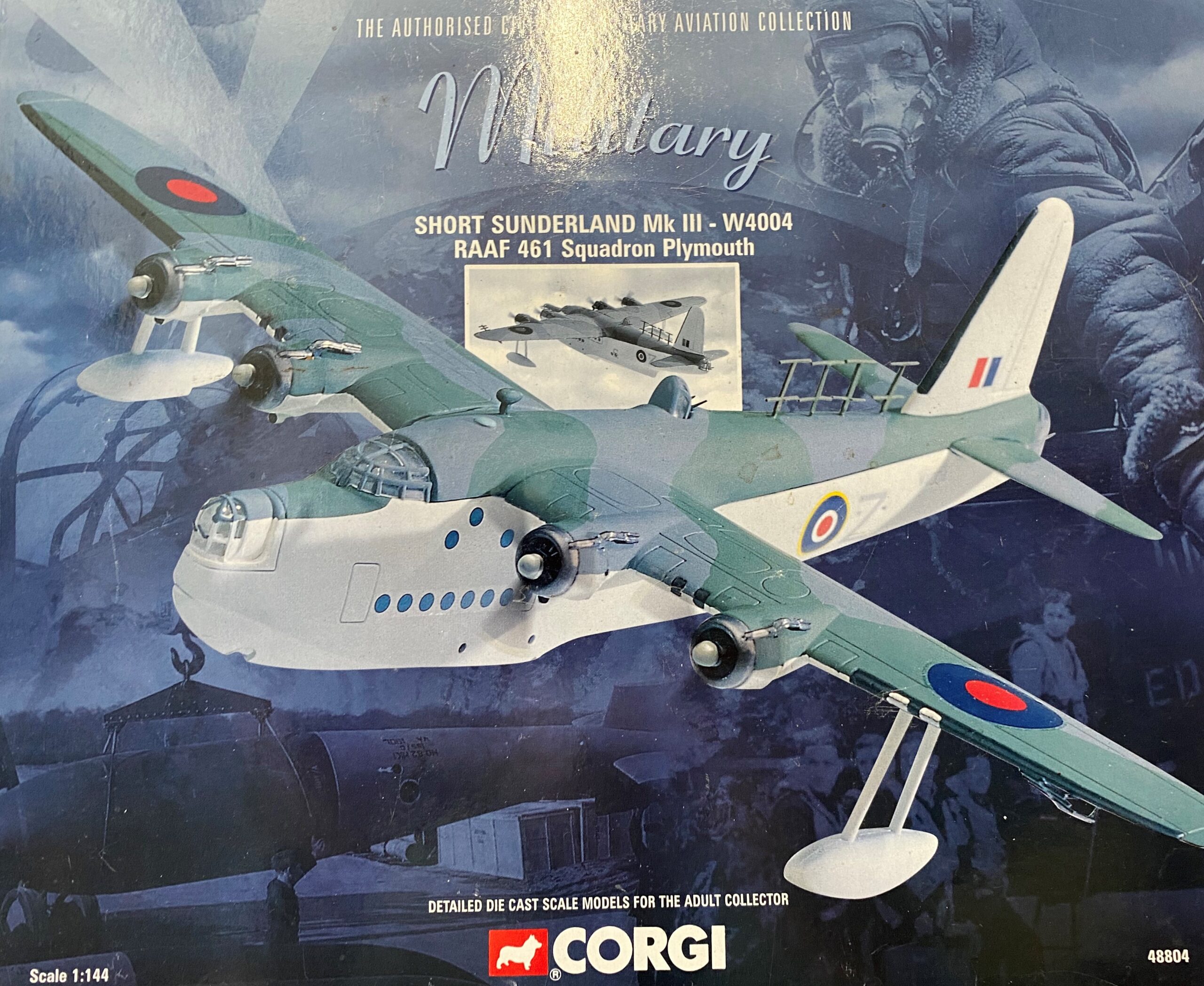 お歳暮・冬ギフト 特集2024 通販  - cg56 1:144 Sunderland Short Corgi Big Cast Die Bill's 航空機・ヘリコプター