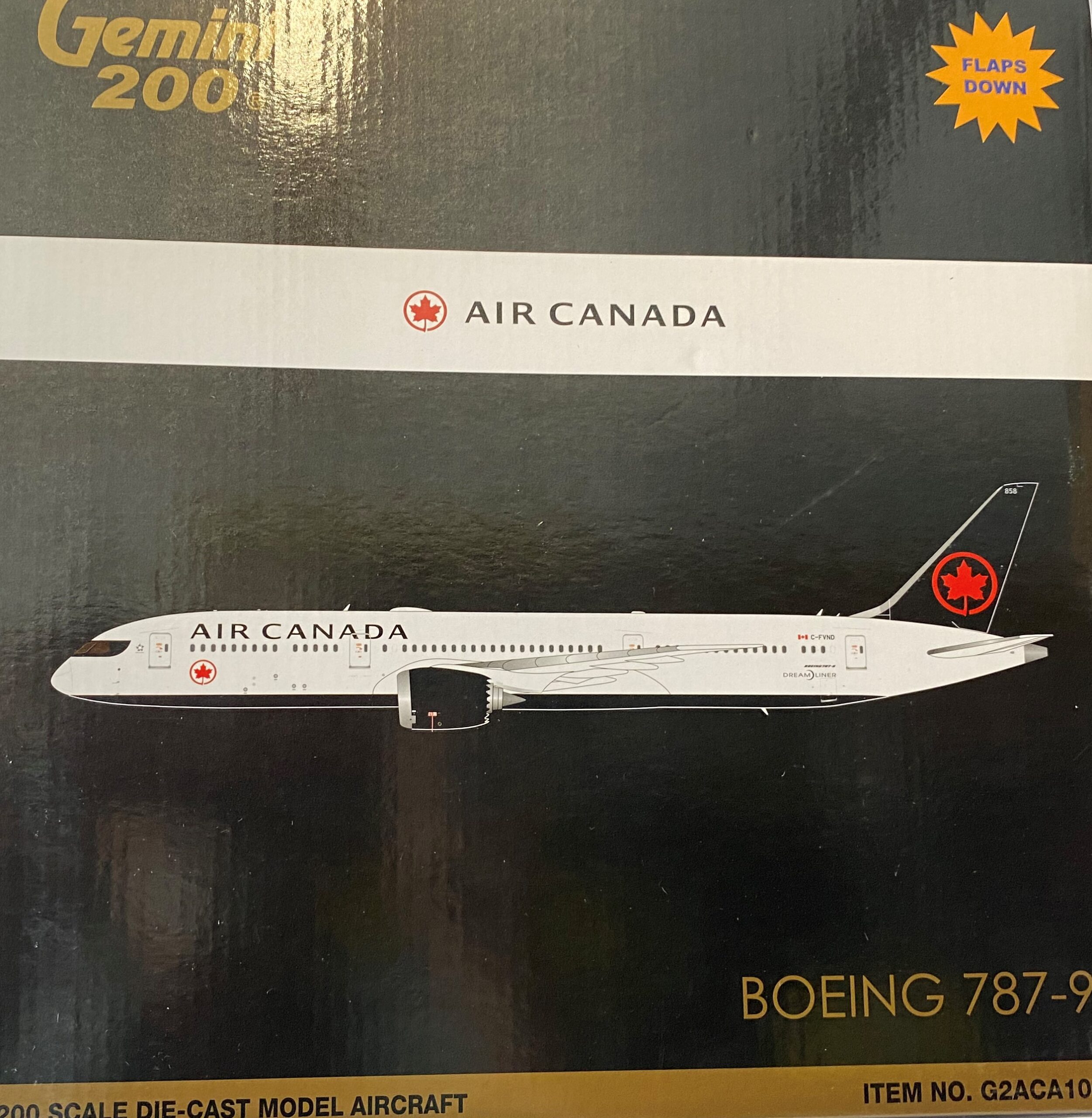 Gemini Boeing 787-9 (Air Canada) 1:200 (Flaps down) - Big Bill's