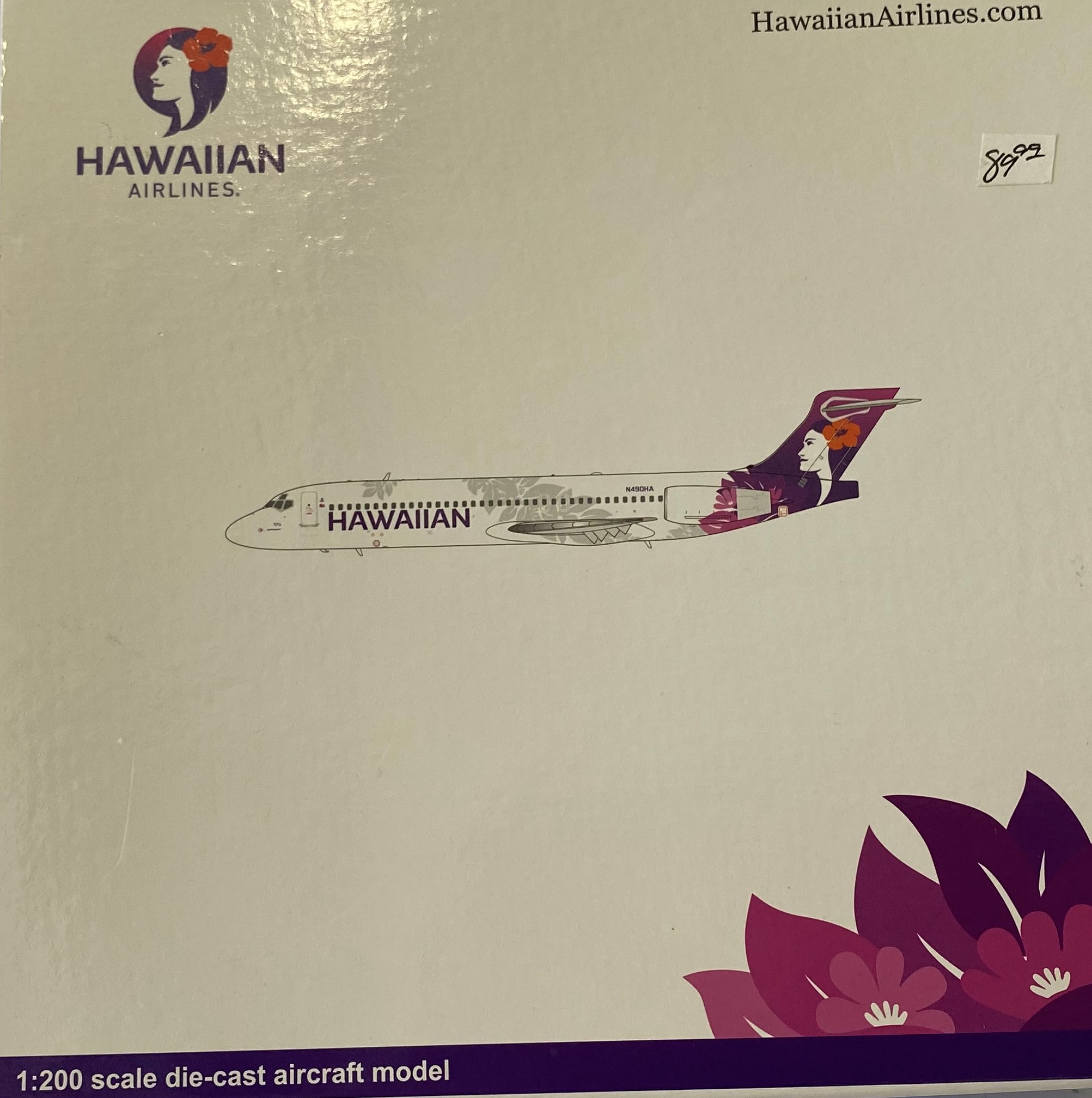 Gemini Boeing 717-200 (Hawaiian Airlines) 1:200 - Big Bill's Die Cast