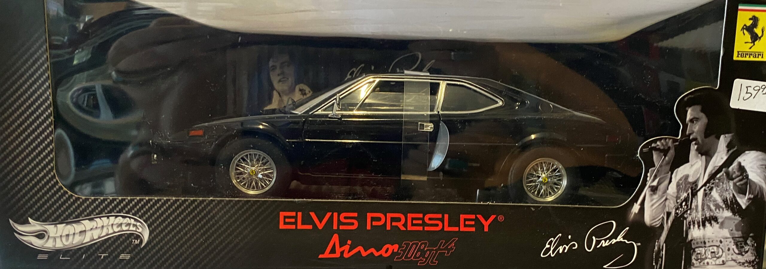 Hot Wheels Ferrari Dino 308GT4 Elvis' (ELITE) 1:18 - Big Bill's