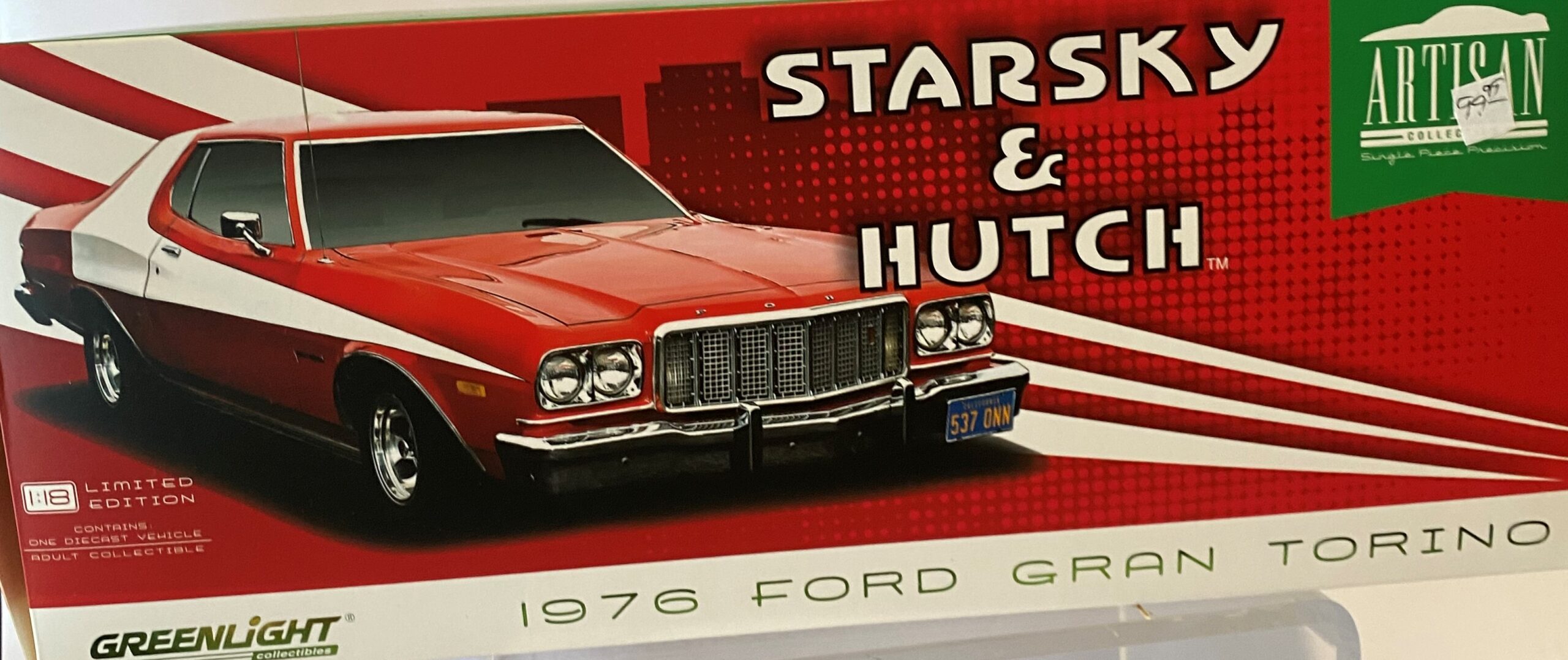 Greenlight Artisan Collection 1/18 Ford Gran Torino da Serie TV Greenlight Artisan Collection 1/18 Ford Gran Torino da Serie TV