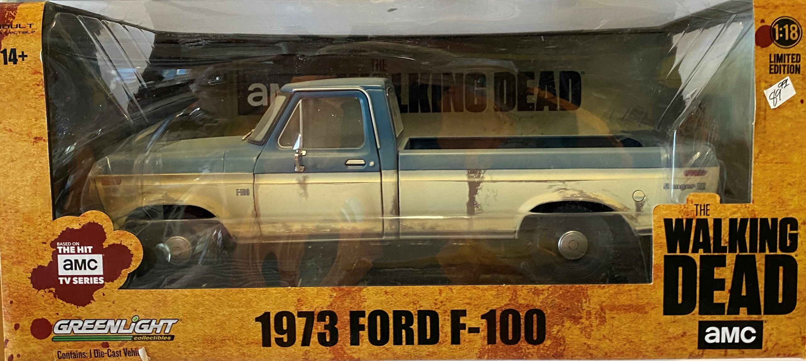 グリーンライト　1973 FORD F-100 walking dead Greenlight '73 Ford F-100 