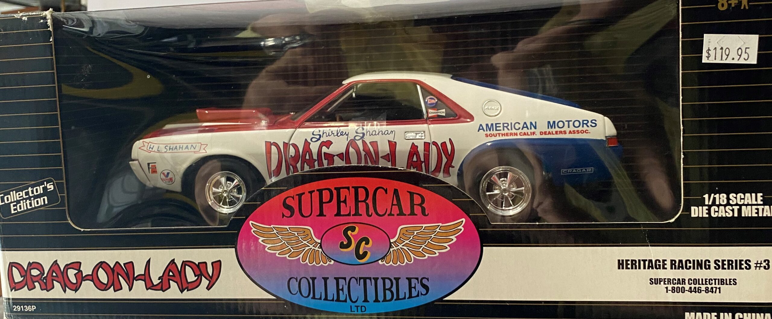 Supercar Collectibles "DragOnLady" AMC 3 in series Shirley Shanan 1