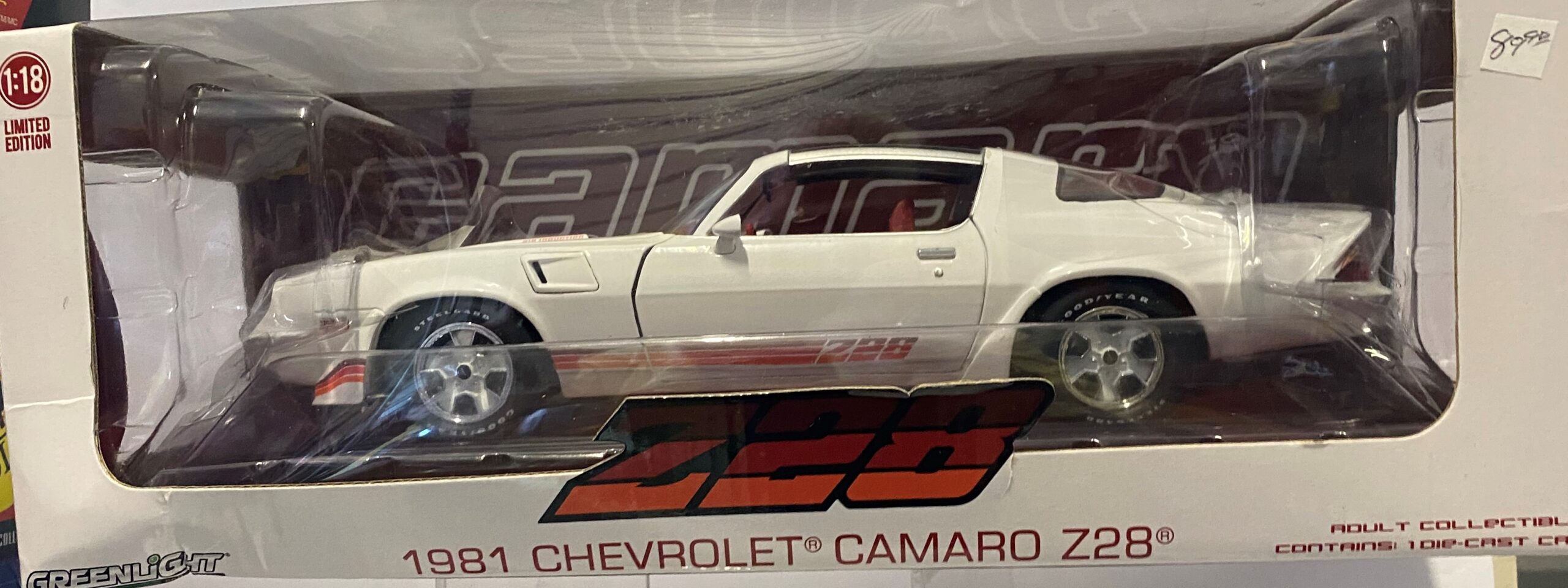 Greenlight '81 Chevy Camaro Z-28 1:18 - Big Bill's Die Cast