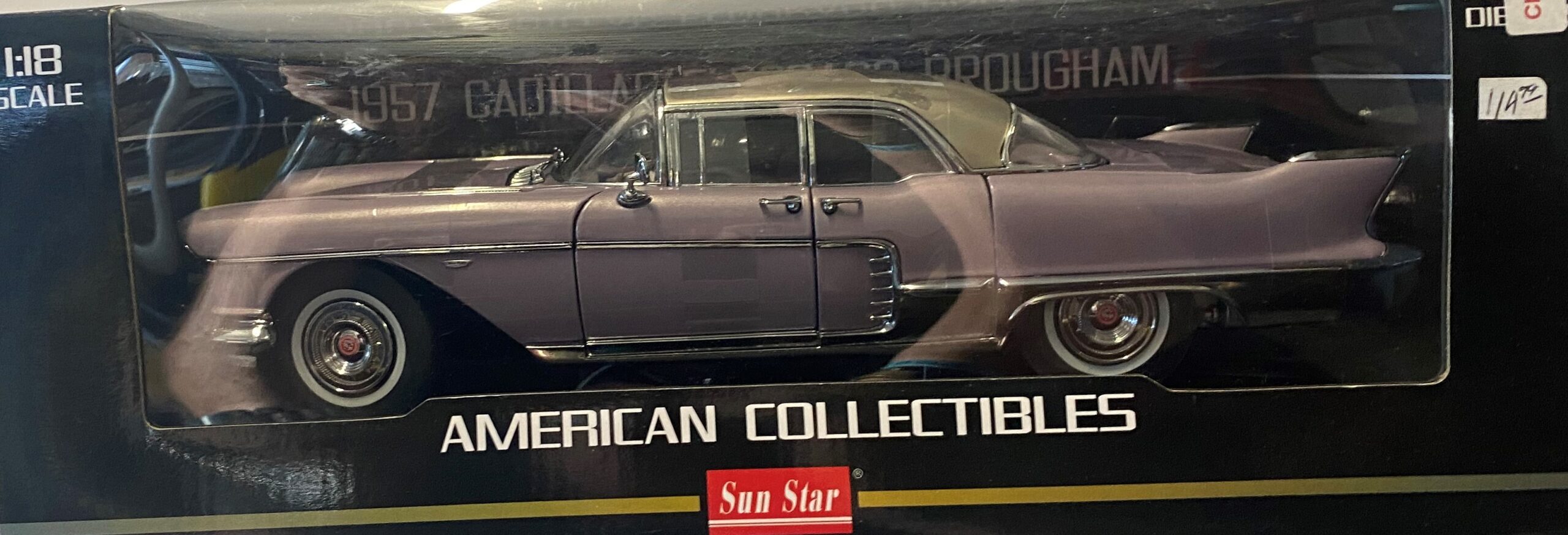 Sun Star '57 Cadillac Brougham 1:18 paint bubbles - Big