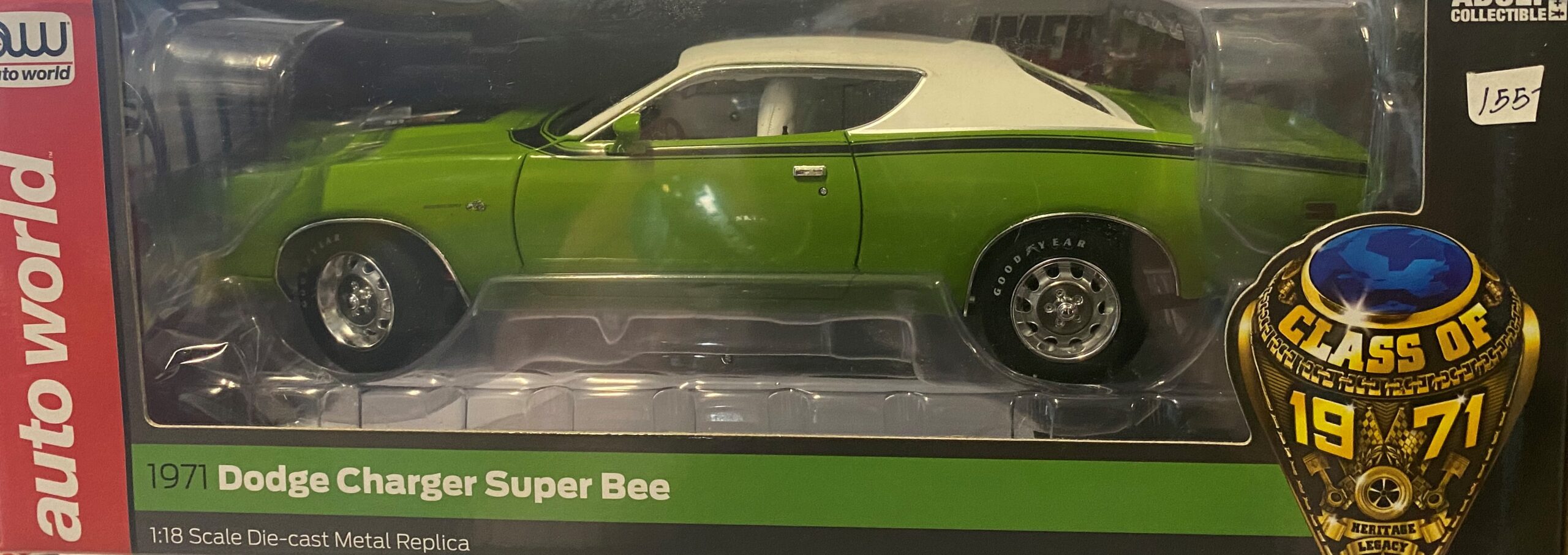 Auto World '71 Dodge Charger Super Bee 1:18 - Big Bill's Die Cast