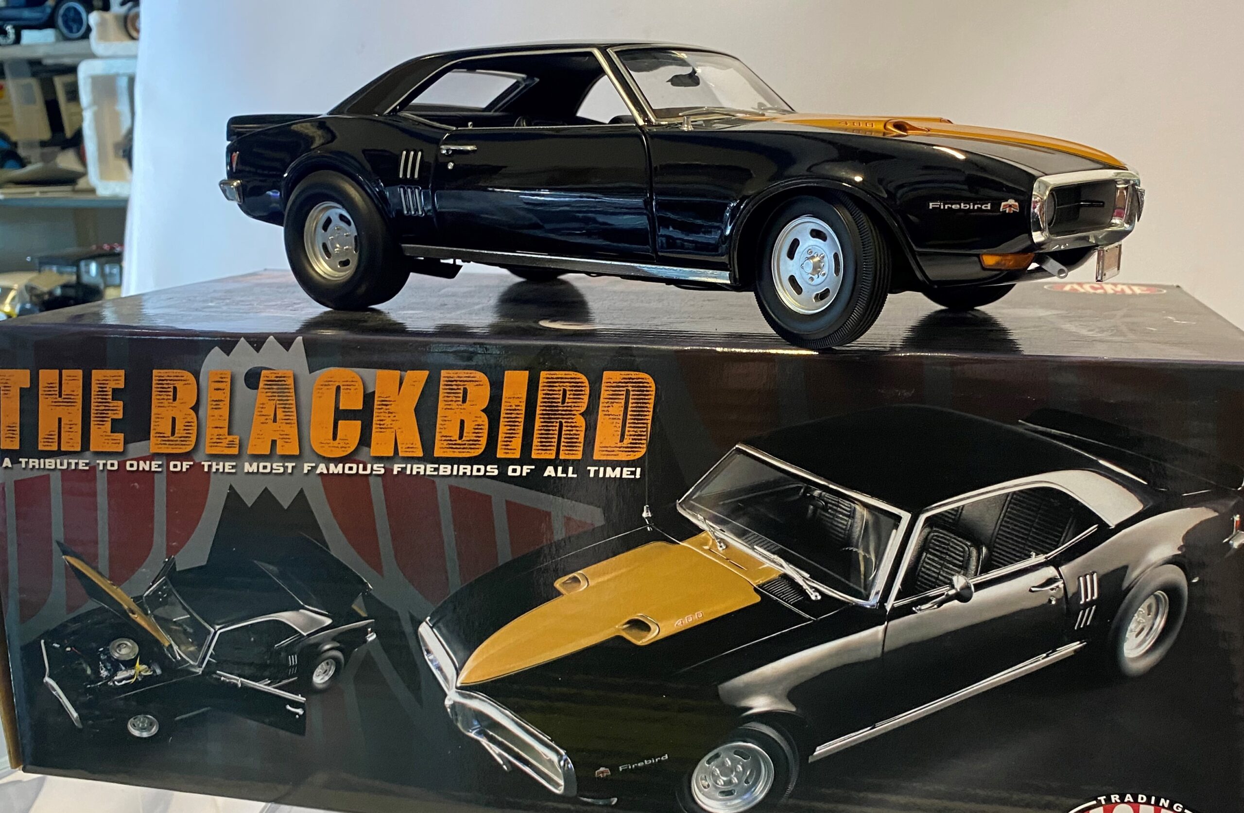 1968 Pontiac Firebird First Ram Air II White Diecast Model