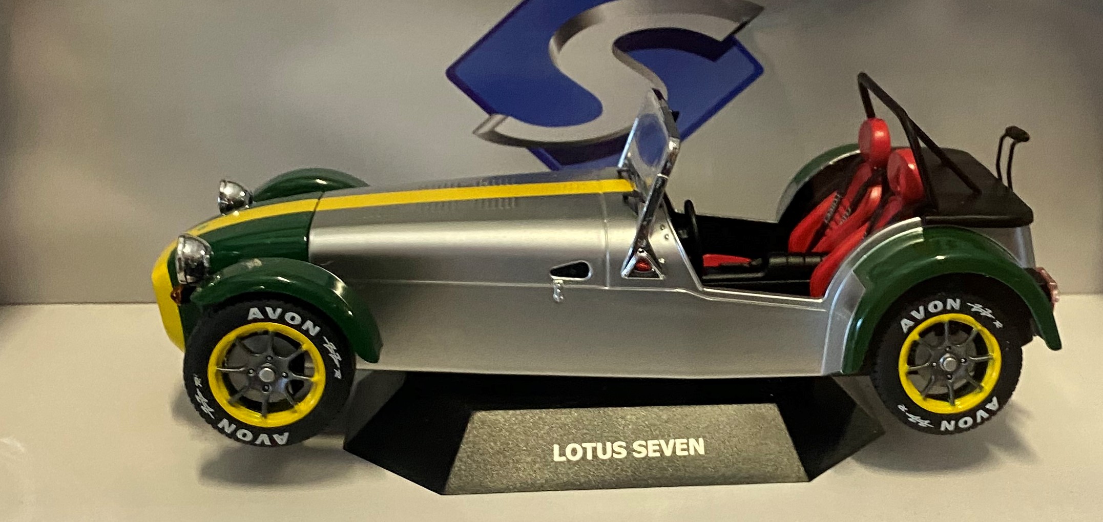 SOLIDO 1/18 LOTUS SEVEN Sr.II Clubman Racer Aluminum Body ロータス