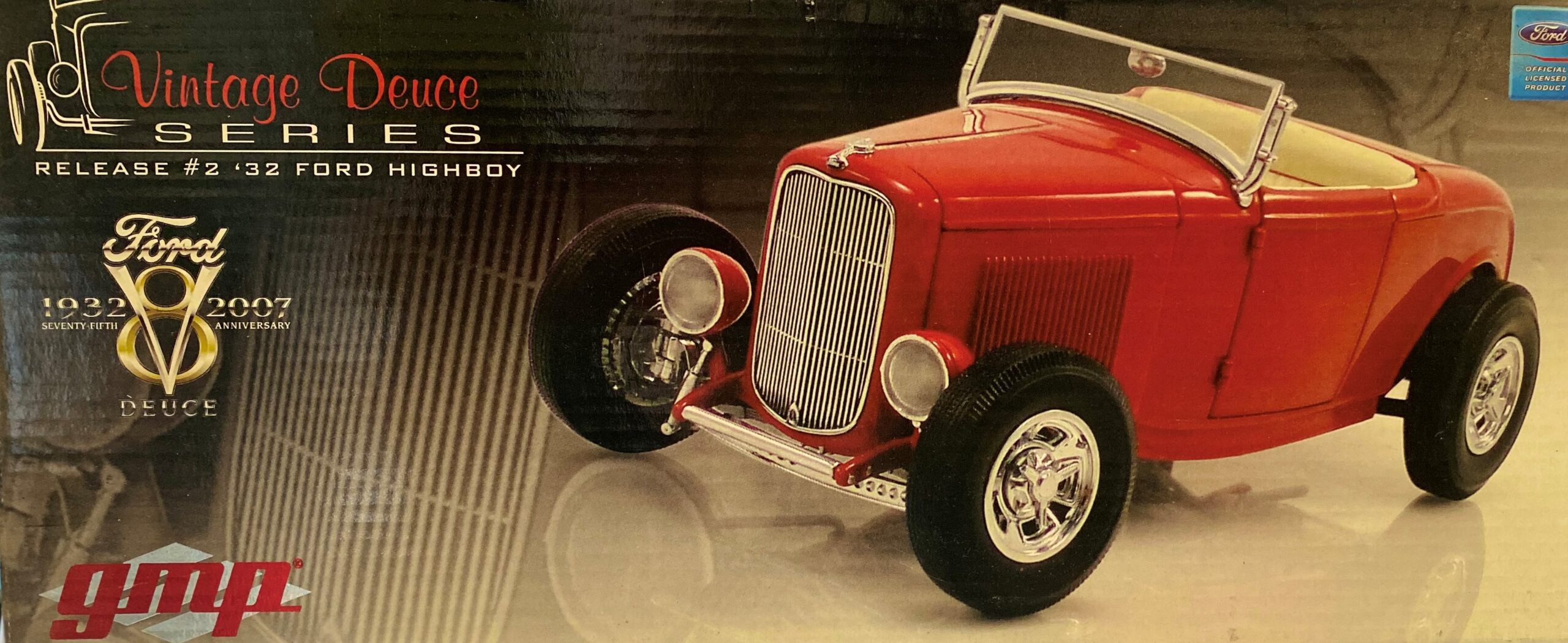 GMP 1932 Ford Aero Rod Deuce Highboy Roadster Satin Green 1:18 - As Ne