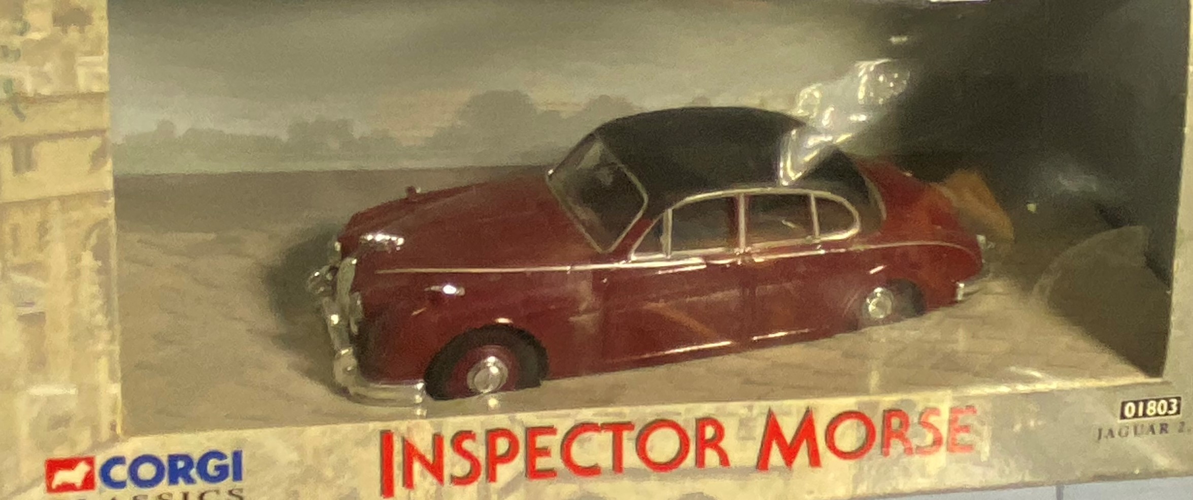 Corgi "Inspector Morse Jaguar 2.4 1:43 - Big Bill's Die Cast