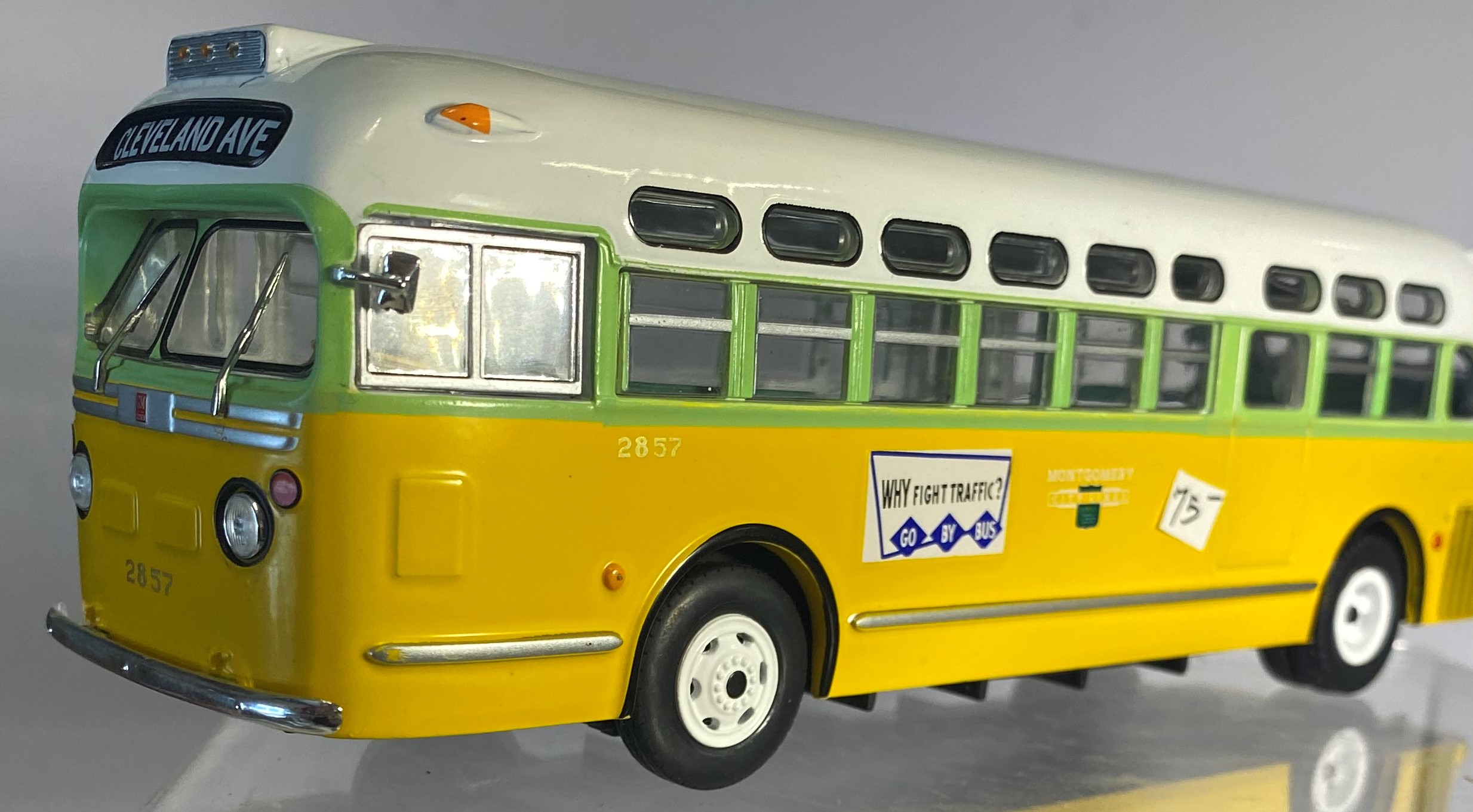 rosa parks bus toy Bus Miniature – 1955 “Rosa Parks” Échelle 1/43 main image 0