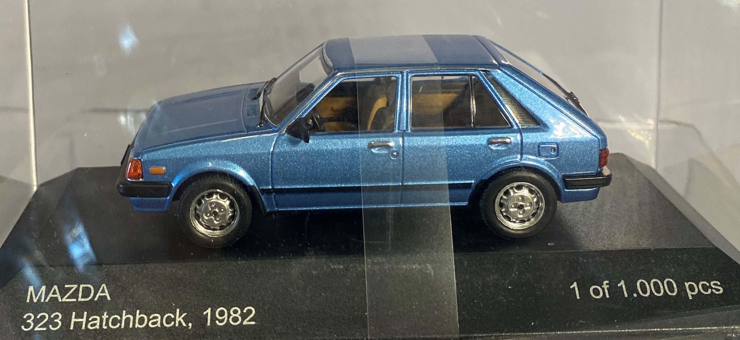 WB Mazda 323 Hatchback 1982 1:43 1of 1000 - Big Bill's Die Cast