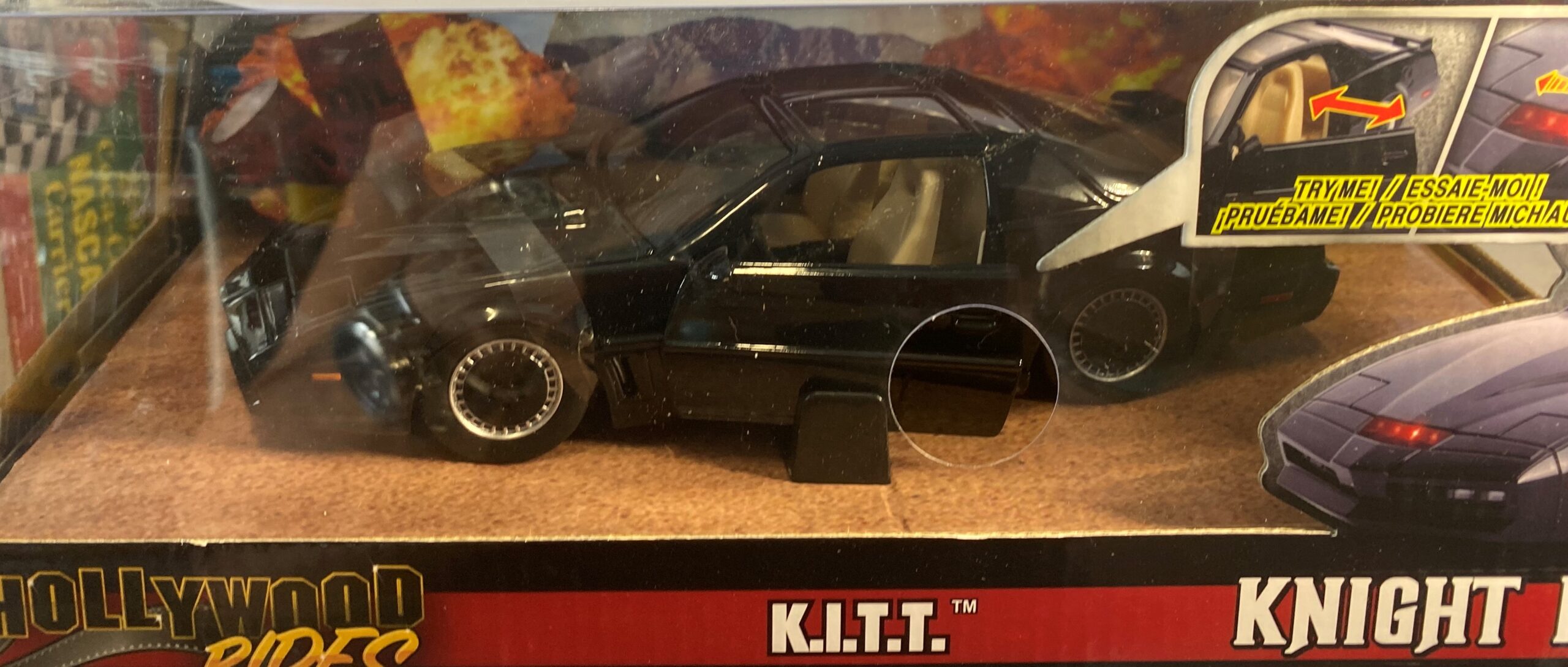 Greenlight K.I.T.T. Knight Rider W/Lights 1:24 - Big Bill's