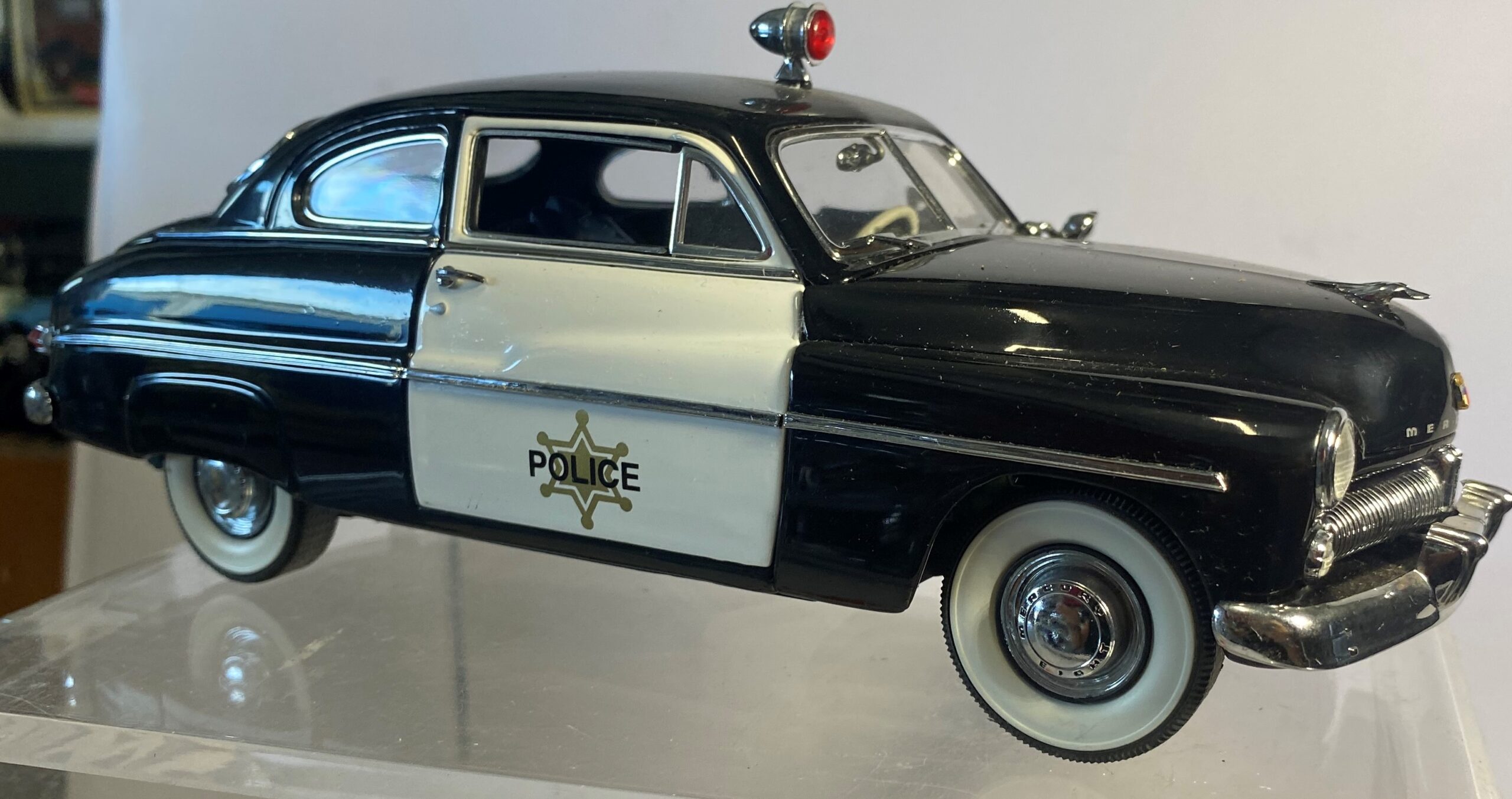 Danbury Mint '49 Mercury Police Car 1:24 - Big Bill's Die Cast