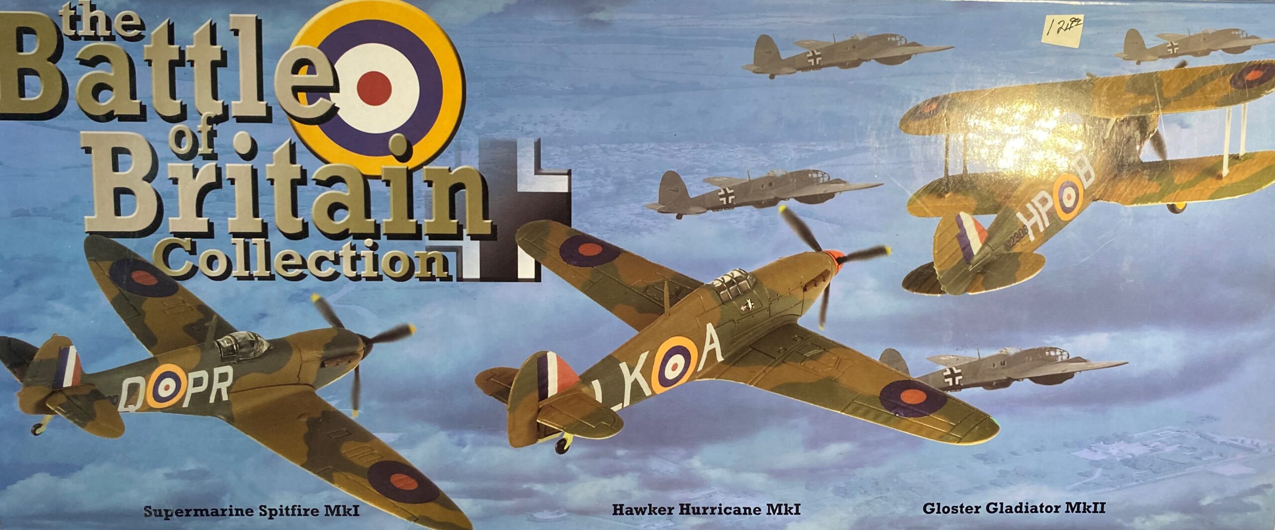 Battle of Britain # Pc. Set Spitfire, Hurricane, Gladiator 1:72 - Big ...