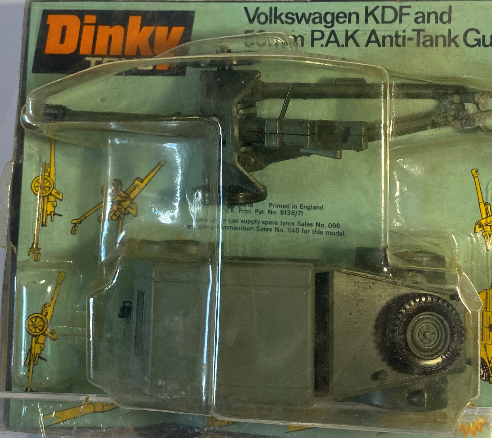 50MM P.A.K. Anti Tank Gun with Unknown Ammo Can