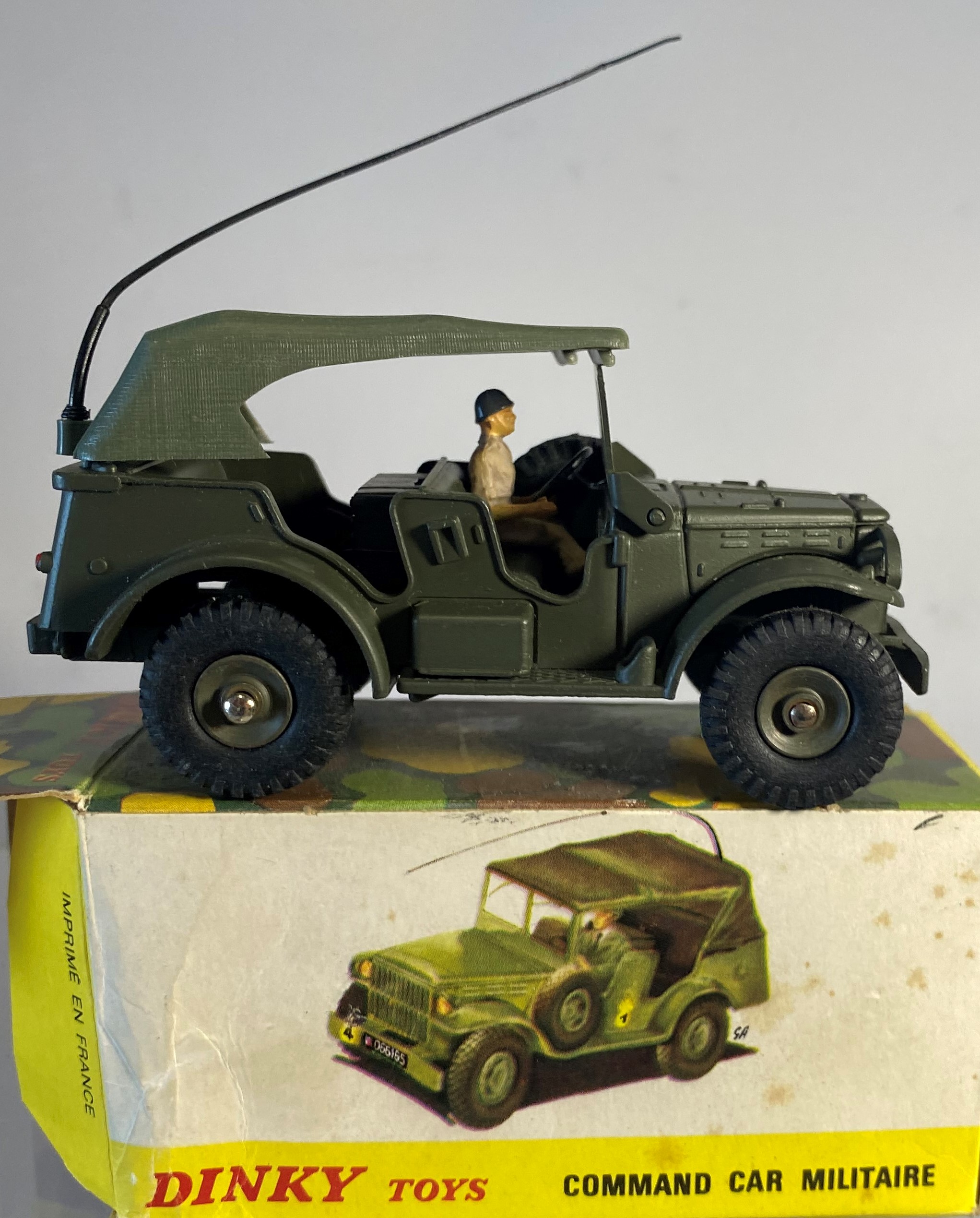 Dinky Toys Dodge Command Car 810 Militaire Complet Et Bon