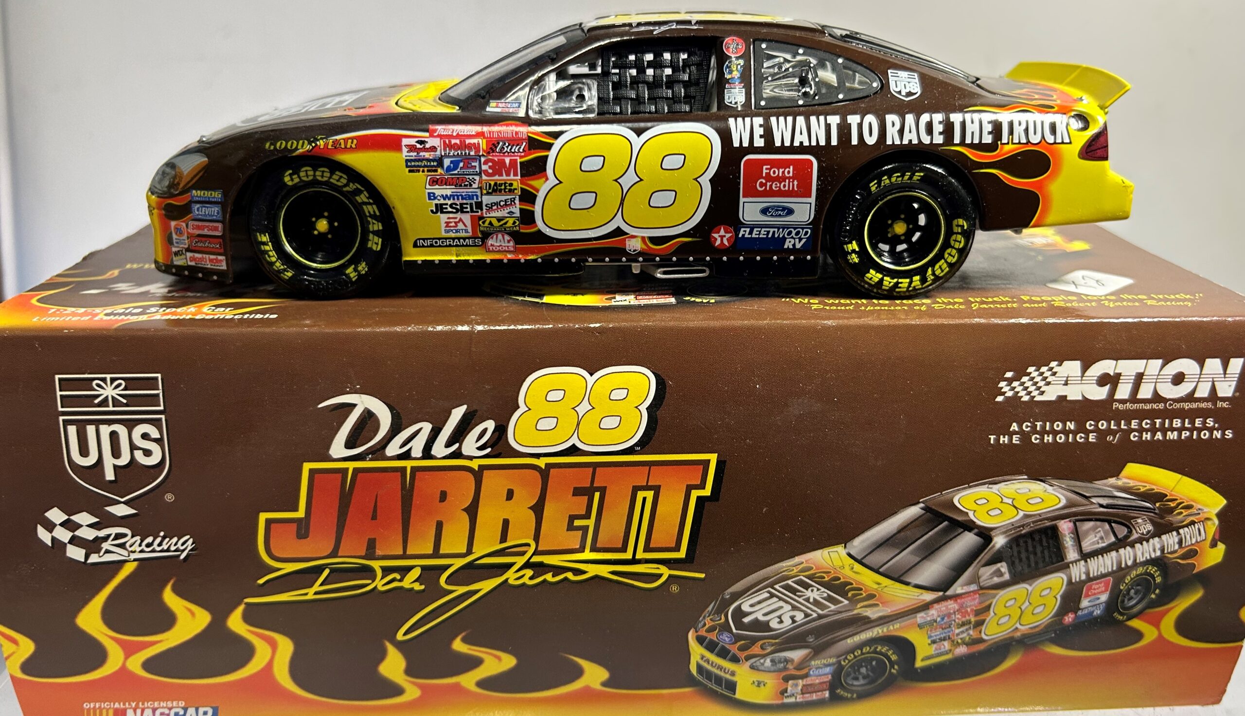 Nascar Action "Dale Jarrett" 124 Big Bill's Die Cast