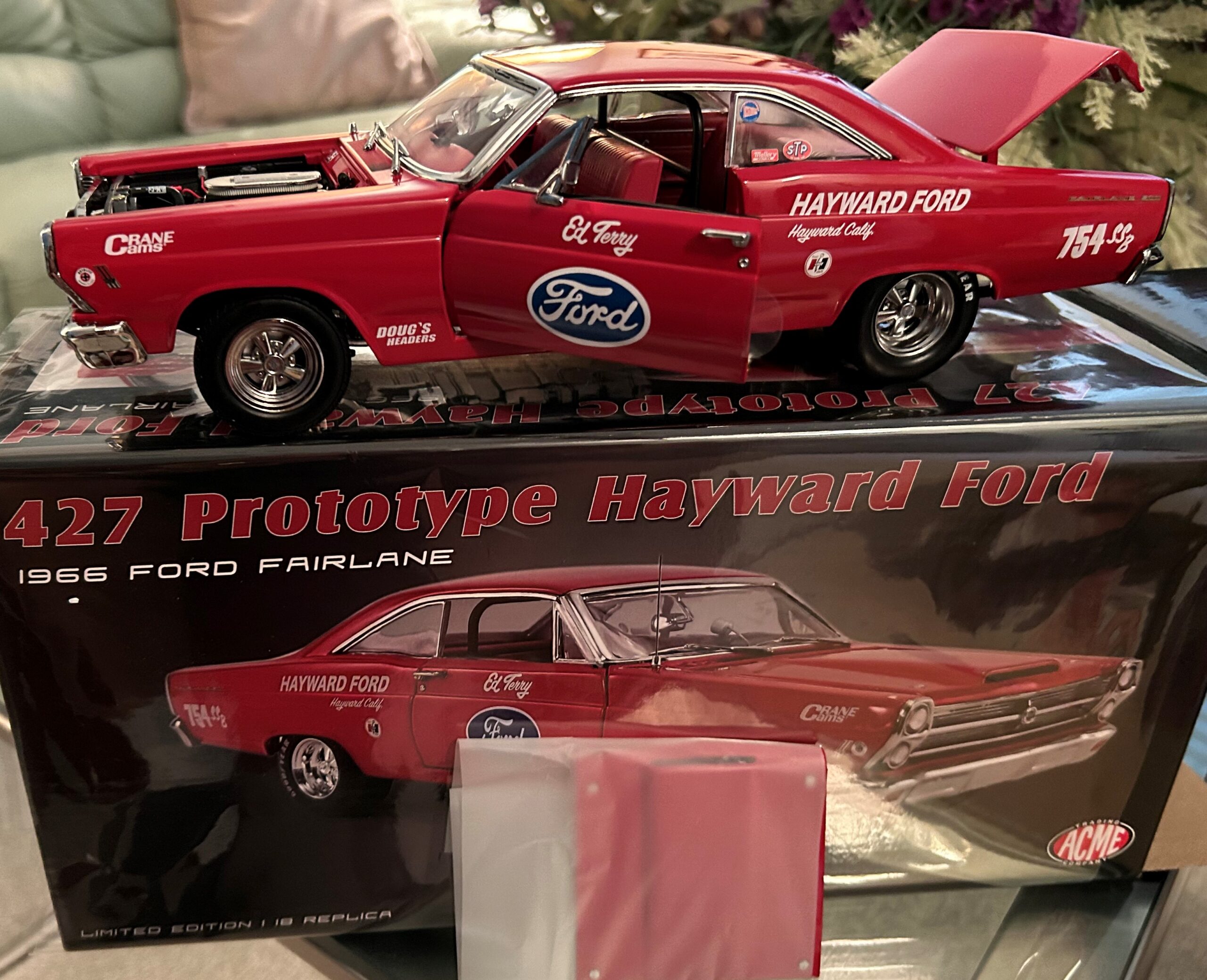 1:18 GMP Tom's Garage 1966 Ford Fairlane GT Convertible